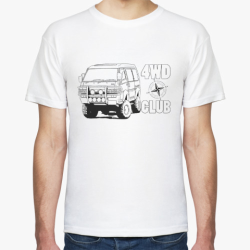 Футболка Mitsubishi Delica 4WD