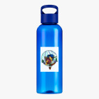 Прозрачная спортивная бутылка