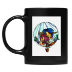 Кружка цветная UV-DTF