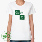 Женская футболка органик