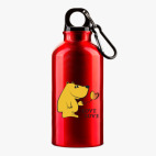 Металлическая бутылка 400 мл UV-DTF