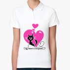 Женская рубашка поло