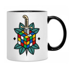 Кружка двухцветная