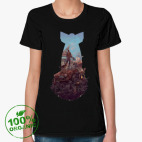 Женская футболка органик