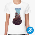 Женская спортивная футболка