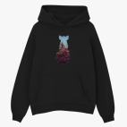 Толстовка худи оверсайз