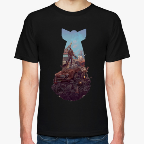 Футболка с принтом Постапокалипсис