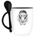 Кружка с ложкой