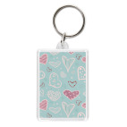 Узор из сердец, валентинки