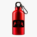 Металлическая бутылка 400 мл UV-DTF