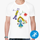 Мужская спортивная футболка