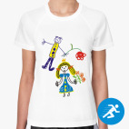 Женская спортивная футболка