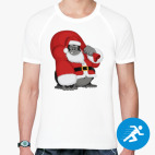 Мужская спортивная футболка