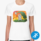 Женская спортивная футболка