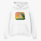 Толстовка худи оверсайз