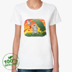 Женская футболка органик