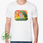 Мужская футболка органик