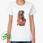 Женская футболка органик