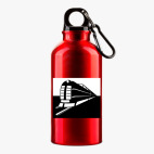 Металлическая бутылка 400 мл UV-DTF