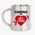 Кружка металлическая