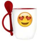 Emoji Смайл: Влюбленный