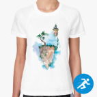 Женская спортивная футболка