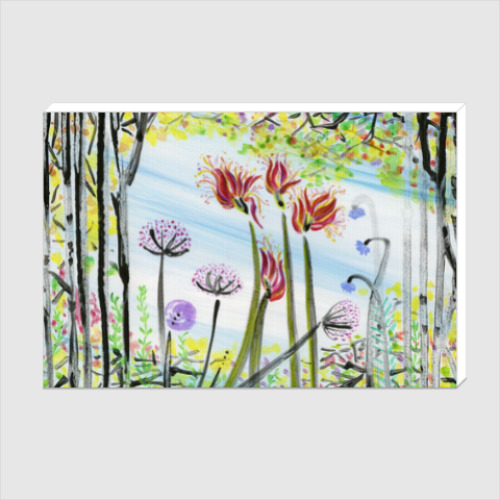 Холст с принтом Yin ('Инь') - 4