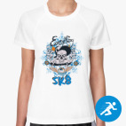 Женская спортивная футболка