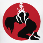 Силуэт связанной девушки 1