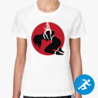 Женская спортивная футболка