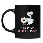 Кружка цветная UV-DTF