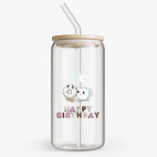 Банка с бамбуковой крышкой