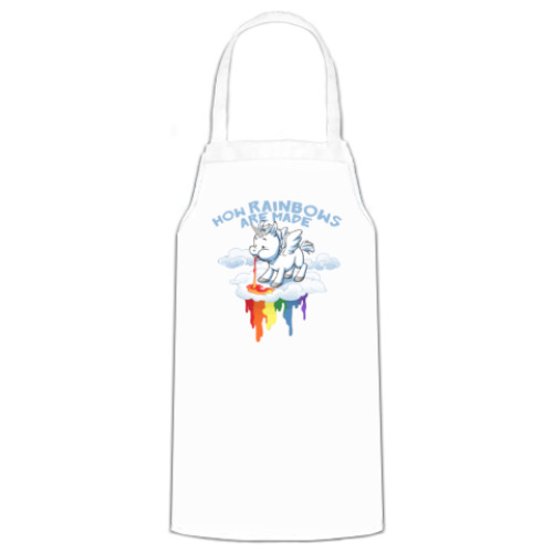 Фартук с принтом Как делается радуга