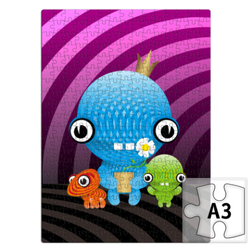 Пазл с принтом Spirallys