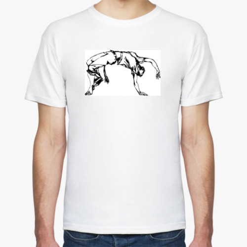 Футболка с принтом Капоэйра