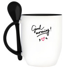 Кружка с ложкой