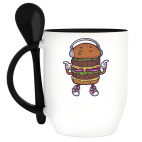 Кружка с ложкой