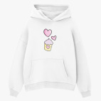 Толстовка худи оверсайз