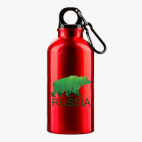 Металлическая бутылка 400 мл UV-DTF