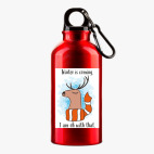 Металлическая бутылка 400 мл UV-DTF