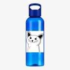 Прозрачная спортивная бутылка