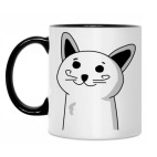 Кружка двухцветная