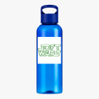 Прозрачная спортивная бутылка