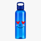 Прозрачная спортивная бутылка