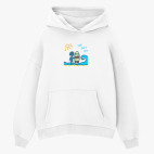 Толстовка худи оверсайз