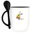 Кружка с ложкой