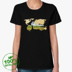 Женская футболка органик