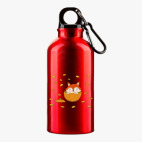 Металлическая бутылка 400 мл UV-DTF