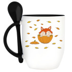 Кружка с ложкой