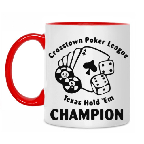 Кружка texas hold'em champion